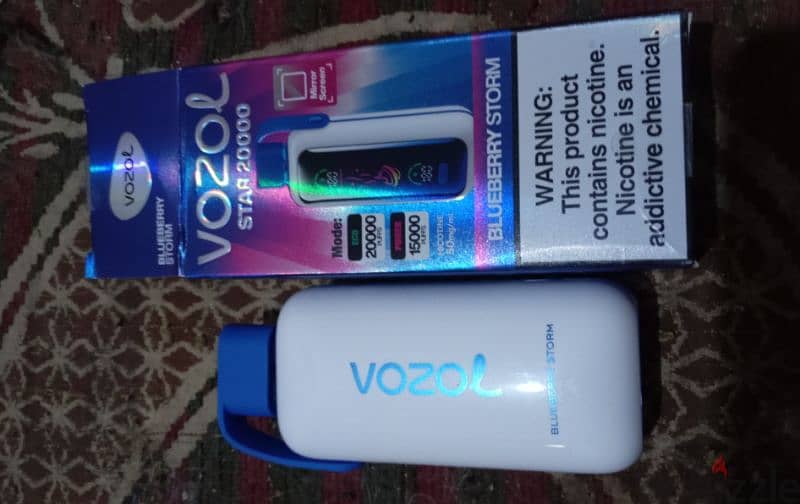 Vozol Star 20000 Blueberry Storm بود 1