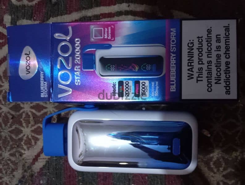 Vozol Star 20000 Blueberry Storm بود 2