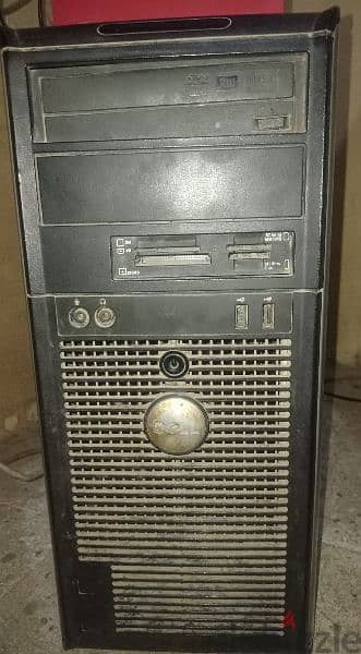 كمبيوتر وشاشة dell optiplex 760 1