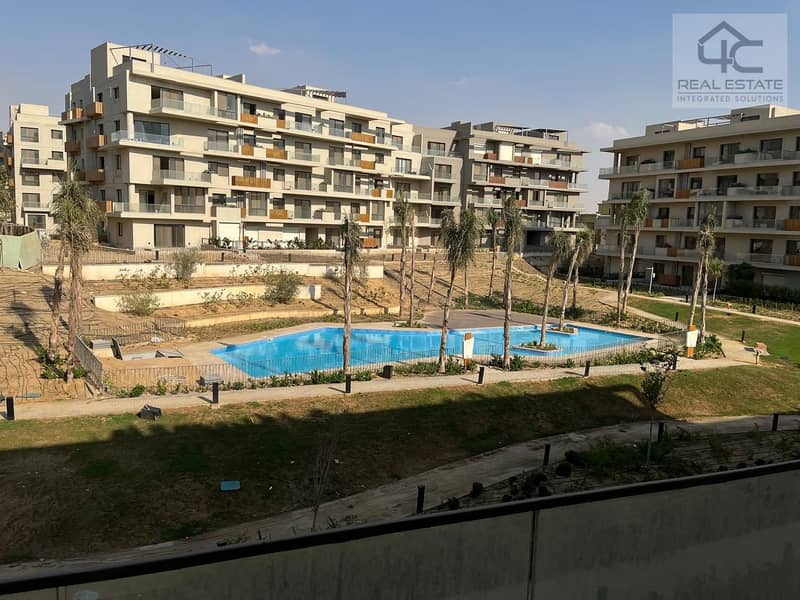 The price has been lowered for quick sale, apartment with garden, READY TO MOVE , 160 sqm, in Mountain View iCity, 3 rooms, at the lowest price in the 0