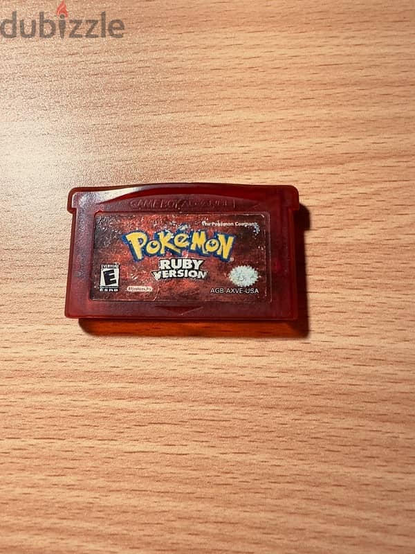 Gameboy advance SP 001 _ Pokemon Crystal/Ruby Original 3