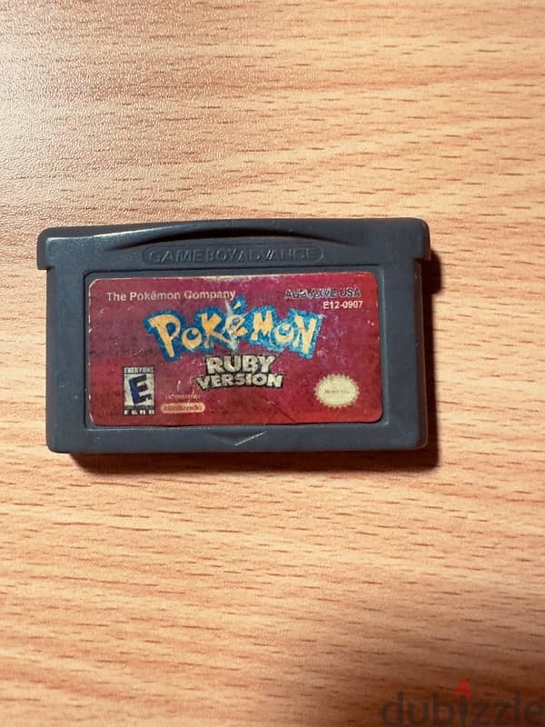 Gameboy advance SP 001 _ Pokemon Crystal/Ruby Original 12