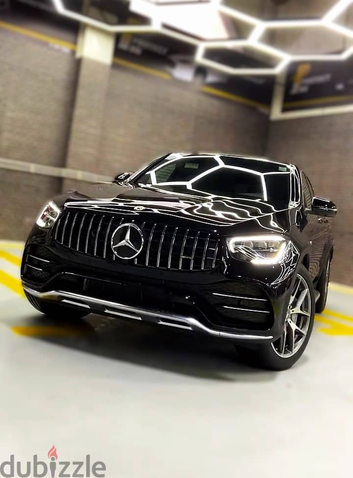 2022 Mercedes AMG GLC 43 Coupe V6 with Exhaust System - جى ال سى 43 0