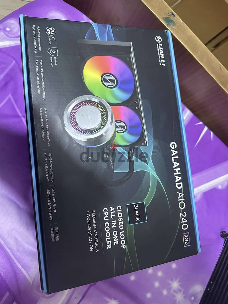 Liquid cooler Lian Li Galahad AIO 240 RGB 0