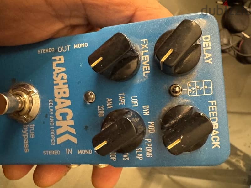 Flashback delay and loop guitar pedal 2