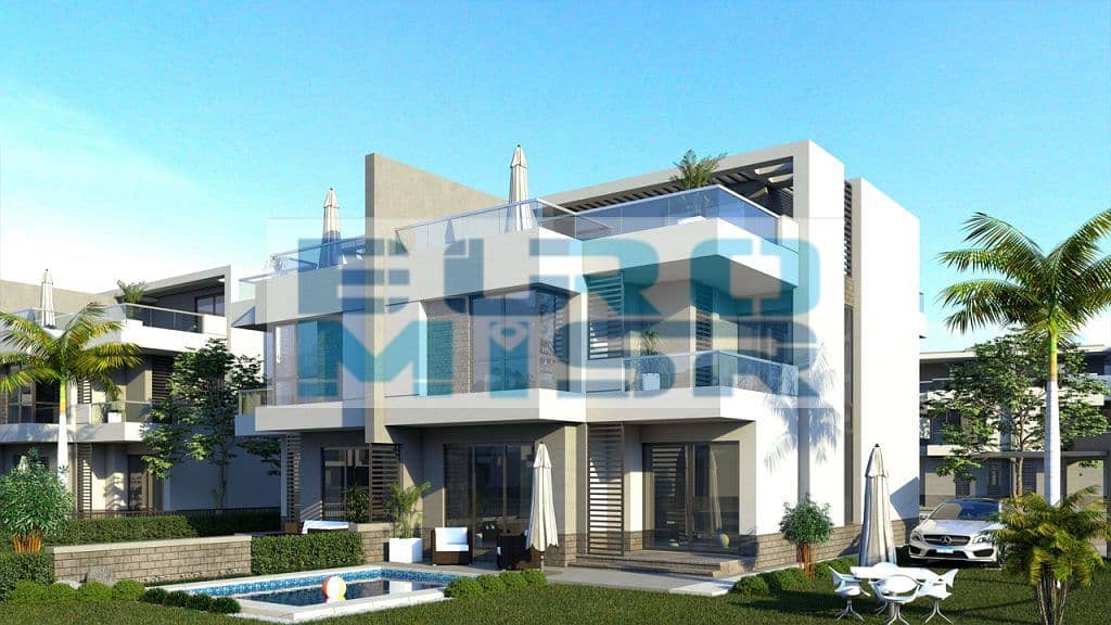 Semi-finished apartment in a prime location in Beta Greens Mostaqbal City 0