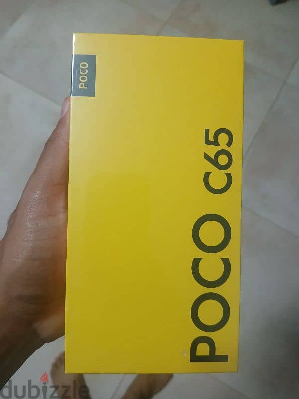 شاومي POCO C65 جديد متبرشم 0