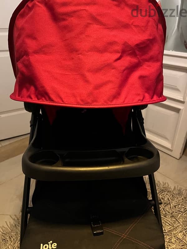 joie muze red stroller 4