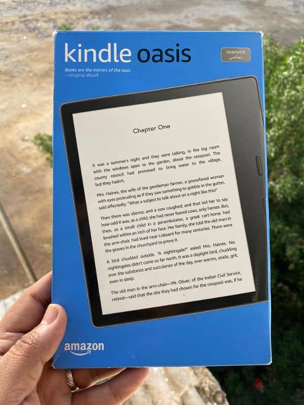 كيندل أواسيس الأقوى من أمازون - Kindle Oasis 4