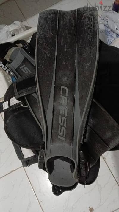 زعانف غطس كريسي إيطالي cressi diving fins