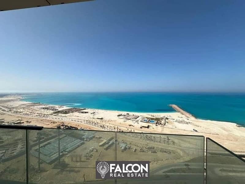 In installments up to 12 years and with the lowest down payment - your apartment is ready for furnishing with a clear sea view 0