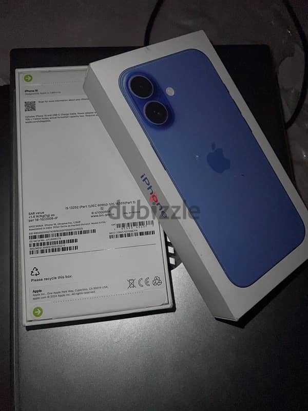 iPhone 16 128gb ultramarine blue (New) 2