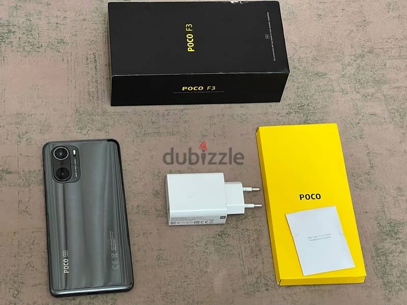 Poco F3 8gb ram 256gb Storage استعمال بحالة الزيرو 0