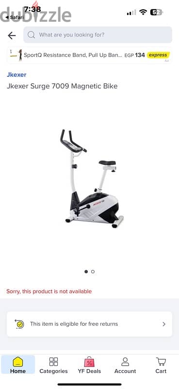 exercise bike Jkexer surge 7009 0