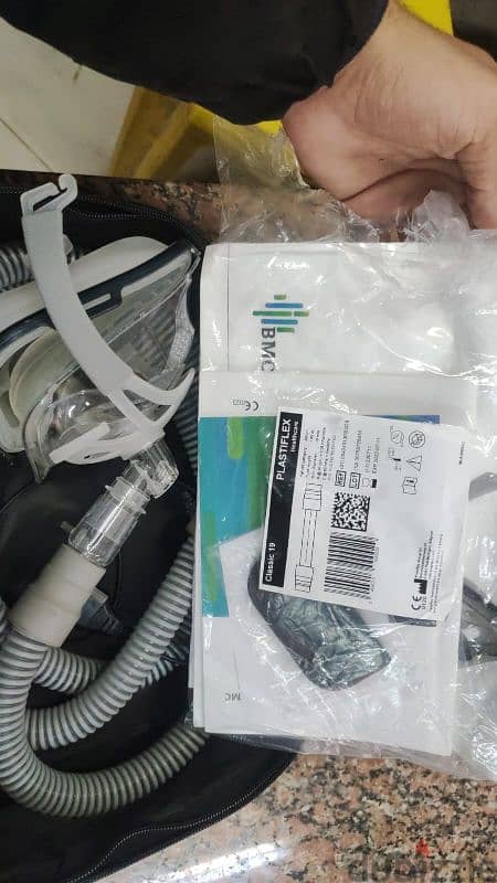 جهاز CPAP استخدم مرة فقط بكامل محتوياته 3