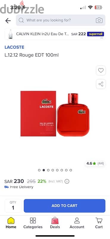 برفان lacoste اورجينال 2