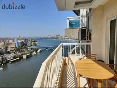 A bargain apartment directly on the Nile Corniche. Your apartment is super deluxe finished with air conditioners and appliances. Receive your apartmen