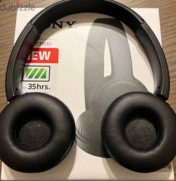 Sony Wireless Headphones WH-CH510 سماعات سوني اصلي 0