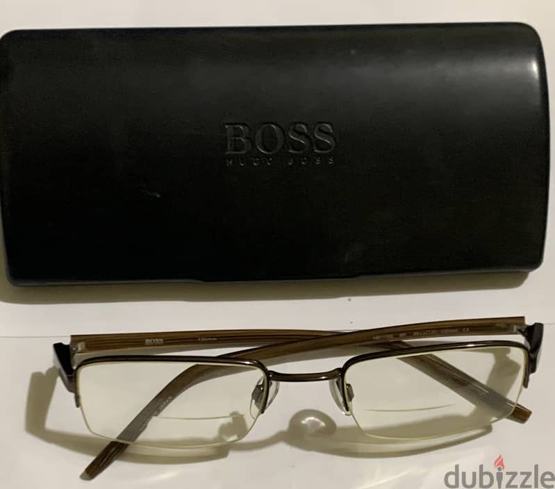 نظارة طبية بوسس  أصلي eye glasses BOSS 0