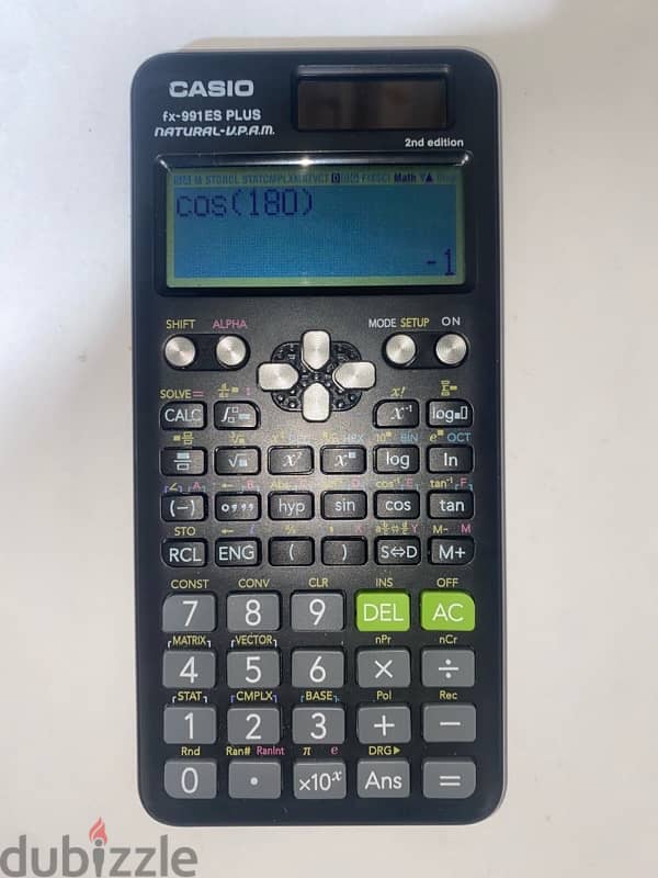 Calculator-(fx)CASIO 991 2nd edition ES PLUS CALCULATOR 2