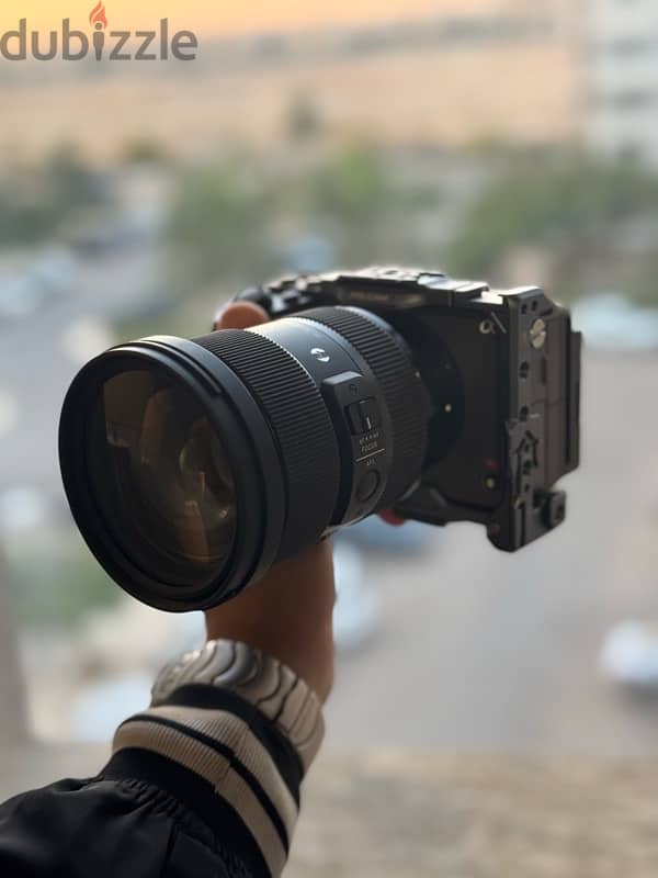 sigma 24-70 ART E-Mount عدسه زي الجديدة 0