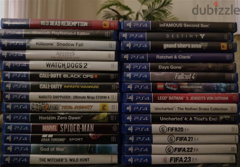 Playstation 4 CDs.  اسطوانات بلايستيشن 4 0