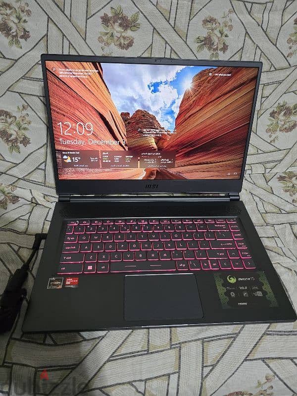 Msi Delta 15 Gaming laptop 0