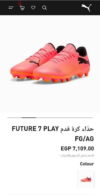 PUMA FOOTBALL FUTURE 7 8