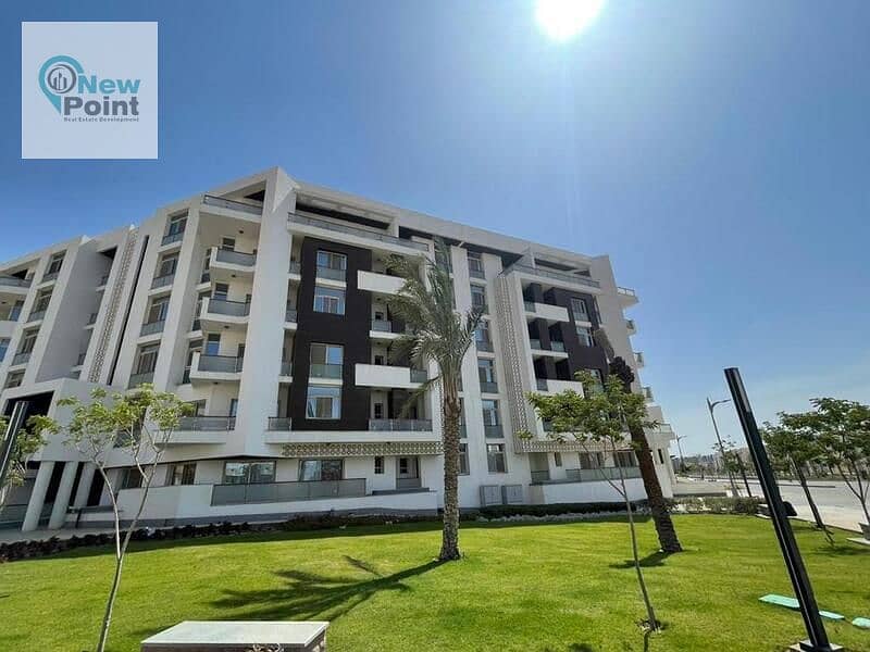 With a 5% down payment, receive immediately a fully finished 121-square-meter apartment in an already inhabited compound in the New Capital 0