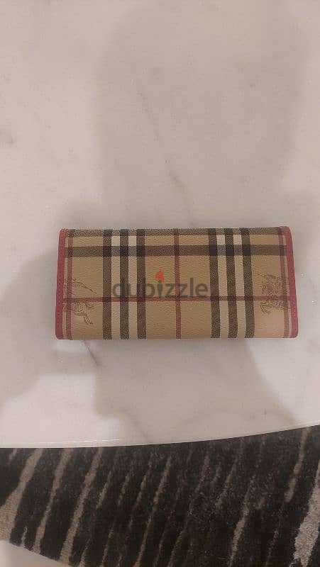 Burberry Check Bifold Wallet from UK | محفظة Burberry من إنجلترا 3