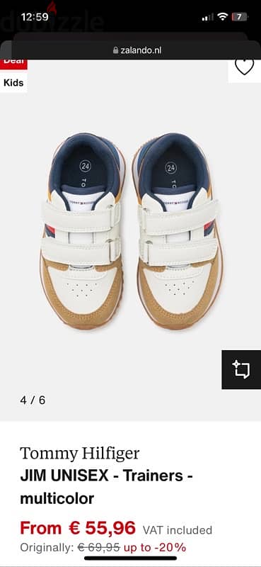 Tommy helfiger new baby shoes 3