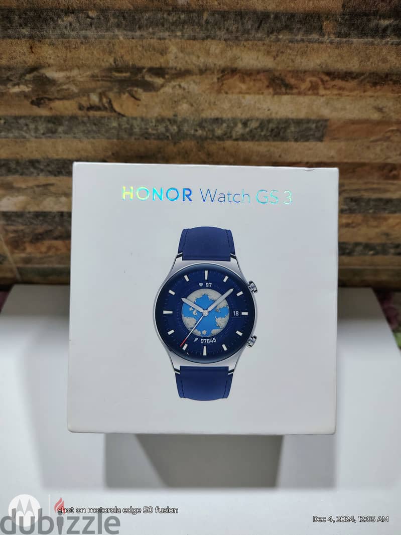 Honor Watch Gs3 46mm Ocean Blue Leather Edition 1