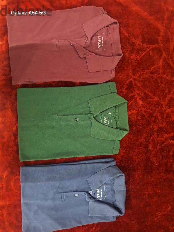 3 Defacto polo-shirts 0