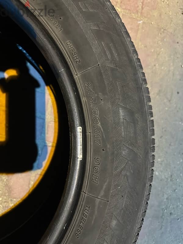 3 Tyres/كاوتش Bridgestone\ بريدچستون 3