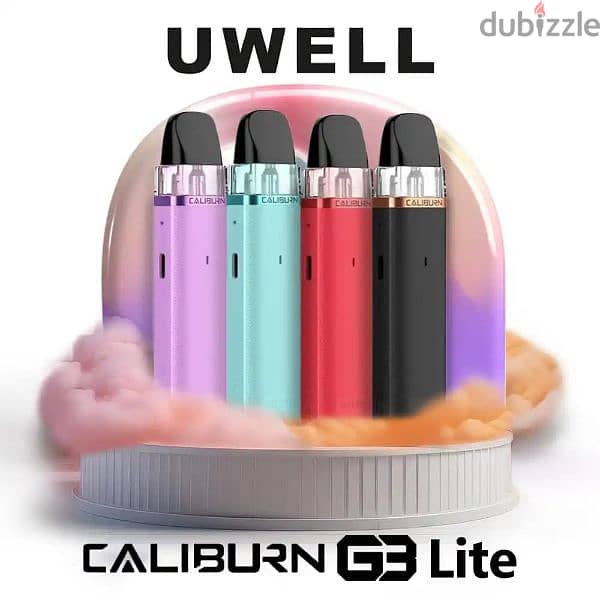 فيب كاليبرن بود سيستم جديد متبرشم UWELL CALIBURN G3 Lite 0