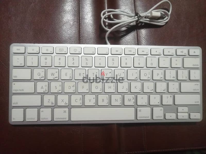 Apple Wireless Keyboard Arabic English لوحة مفاتيح ابل داعم العربية 1