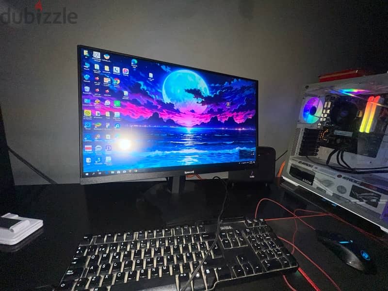 REDRAGON MSI 24INCH 180HZ 1MS جديدة بالكرتونة اقل سعر في السوق 6