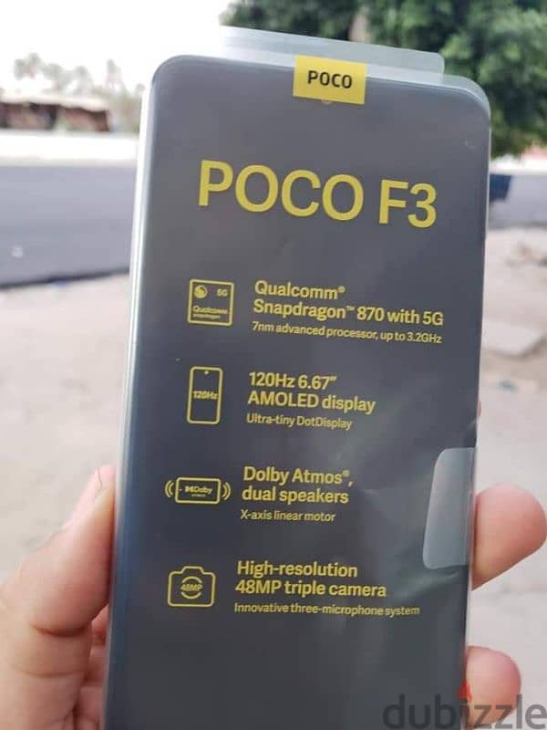 POcO F3 128/6 مصمم للعبة ببجي 1