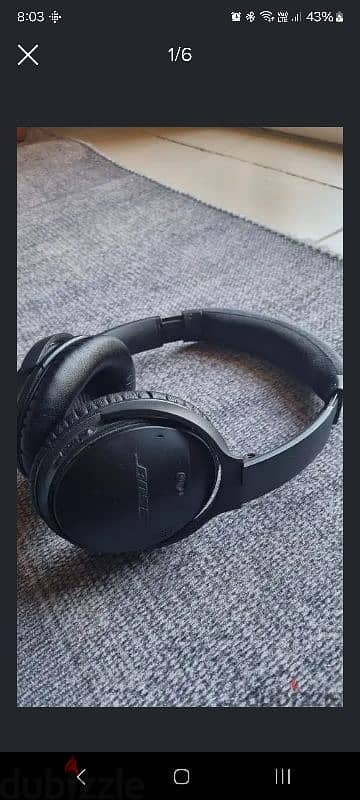 Bose quiet comfort 35 wireless noise canceling over ear headphones 0