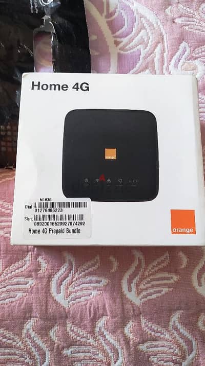 روتر هوائي اورانج فائق السرعه +home 4g بدون خط ارضي