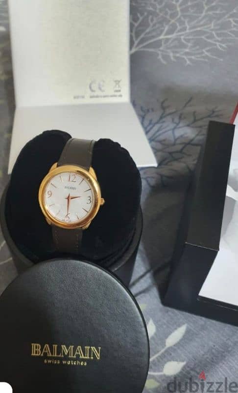 NEW BRAND ORIGINAL BALMAIN WOMEN SWISS GOLD WATCH 1