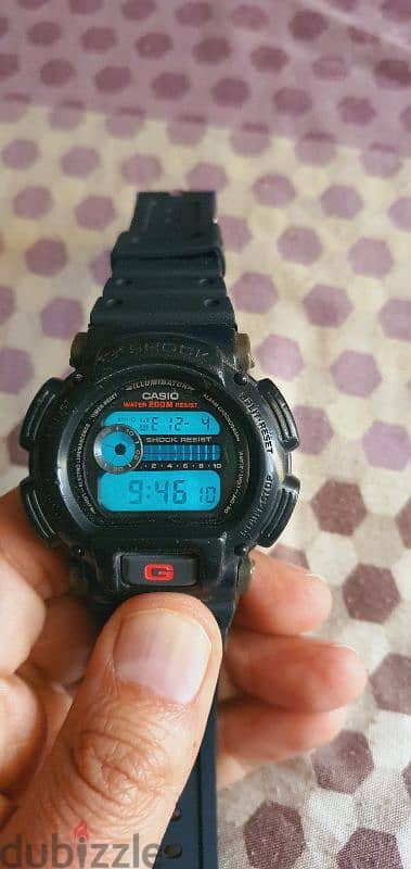 Casio G-shock . original . ساعةكاسيو جي شوك وارد اليابان كالجديدة 2