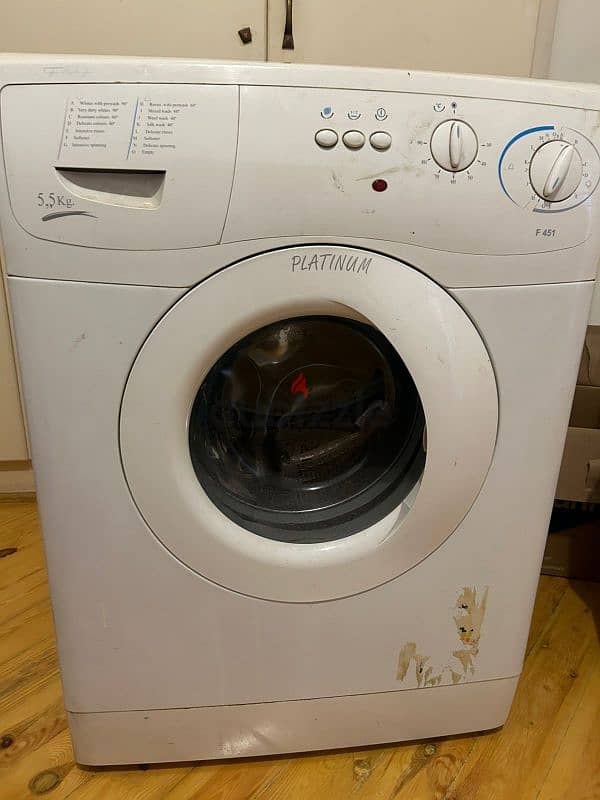 full automatic 5.5kg غسالة frigidaire 0