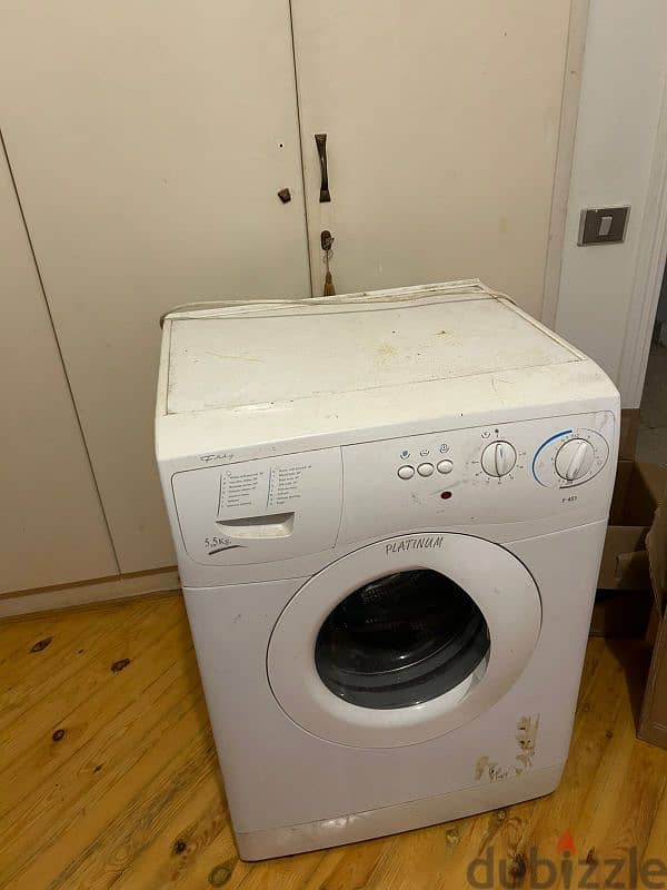 full automatic 5.5kg غسالة frigidaire 1