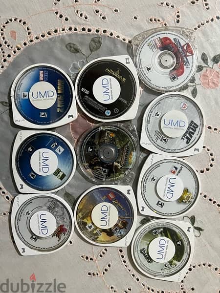 10 psp cds 0