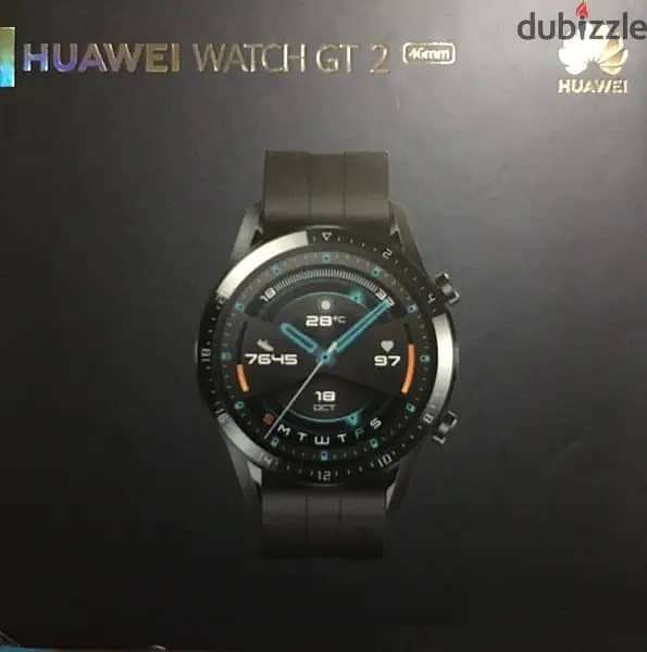 huaewi gt2 46mm good as new with more than 3 straps 0