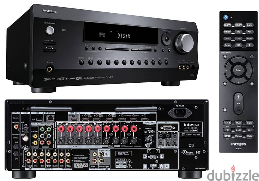 AV receiver Integra DRX-2 - 7.2-Channel 2