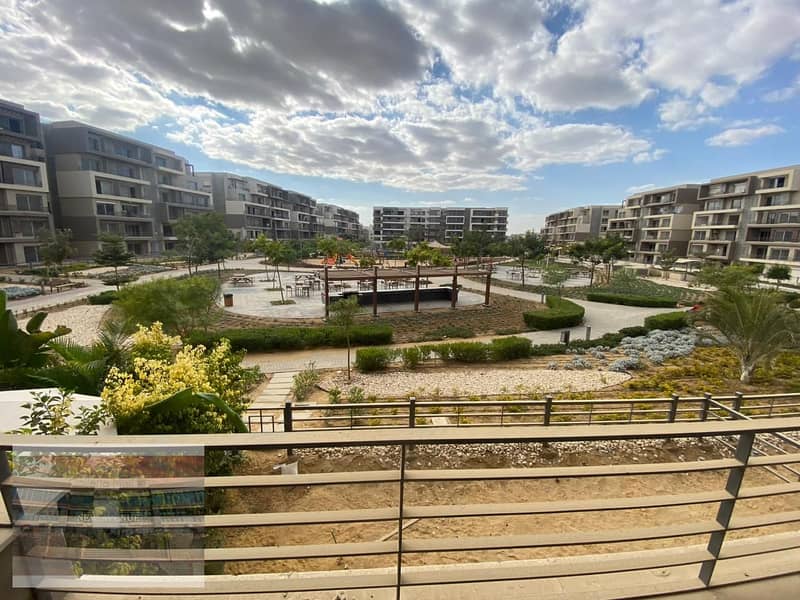 Apartment-ready to move-The Most Prime location-Overlooking Landscape-in Palm hills New Cairo 0