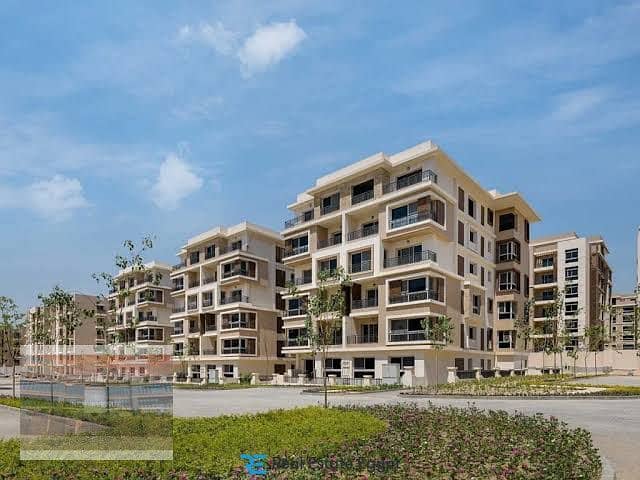 Ready to move 3 bedrooms apartment in Taj City overlooking lake and greenery 0