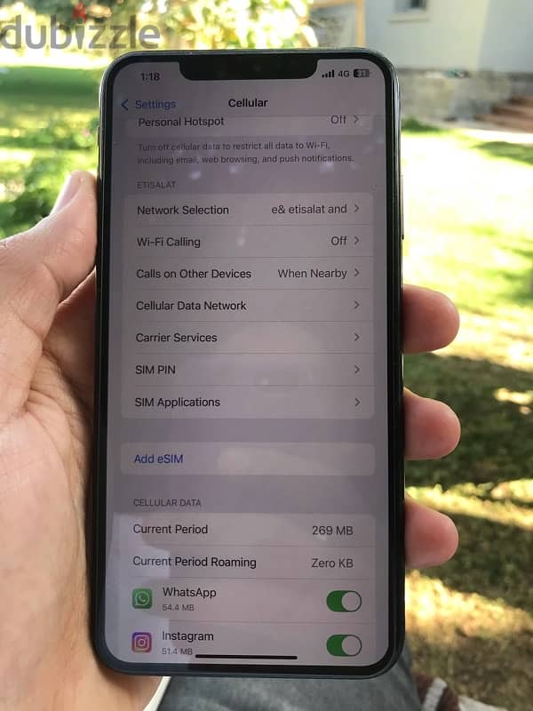 iphone xs max 512 very good condition battery 93% 9